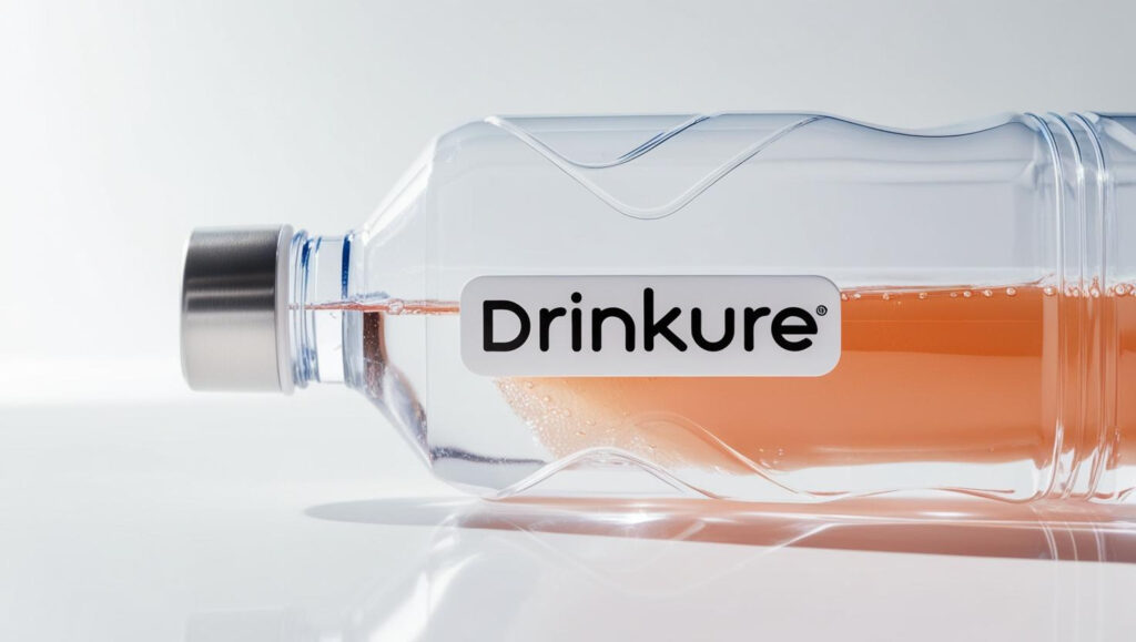 Plastic drinkure water bottle 